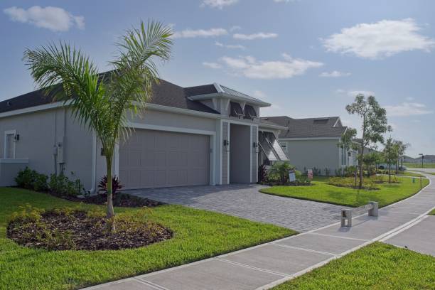 Permeable Paver Driveway in Lisle, IL